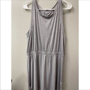 Gray Cut Out Dress